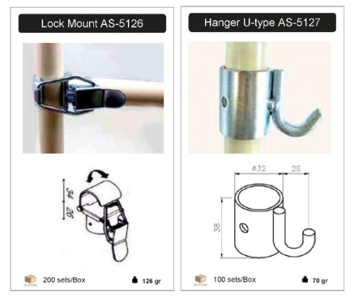 Khóa - Móc treo AS-5126/5127 - lock-mount-hanger-as-mt-5126-5127